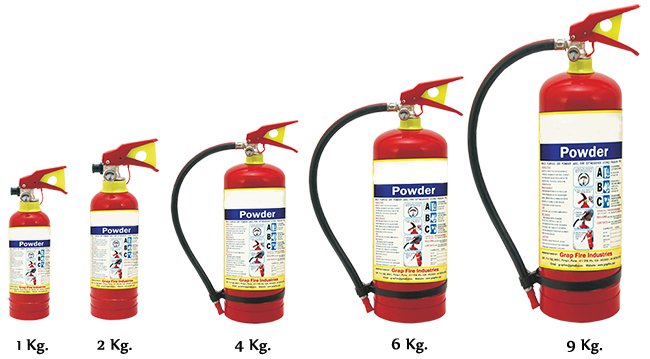 Powder Portable Fire Extinguisher