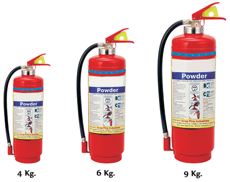 Powder Portable Fire Extinguisher