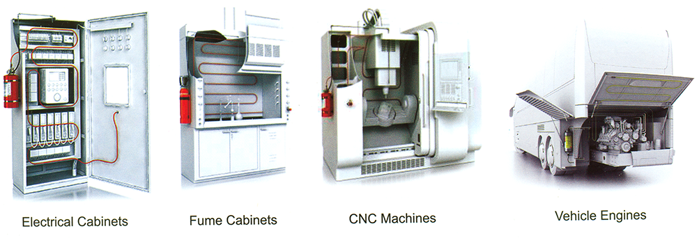 Tube Based Suppression System